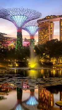 Gardens by the Bay w Singapurze