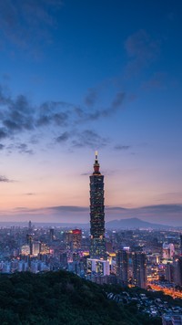 Taipei nocą