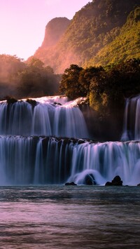 Wodospad Ban Gioc Waterfall w Wietnamie