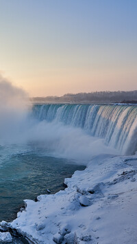 Wodospad Niagara zimą