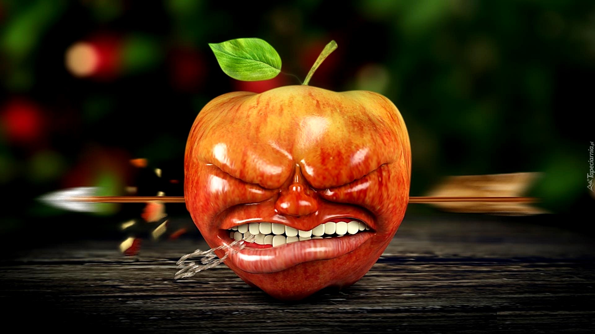 Jabłko, Zęby