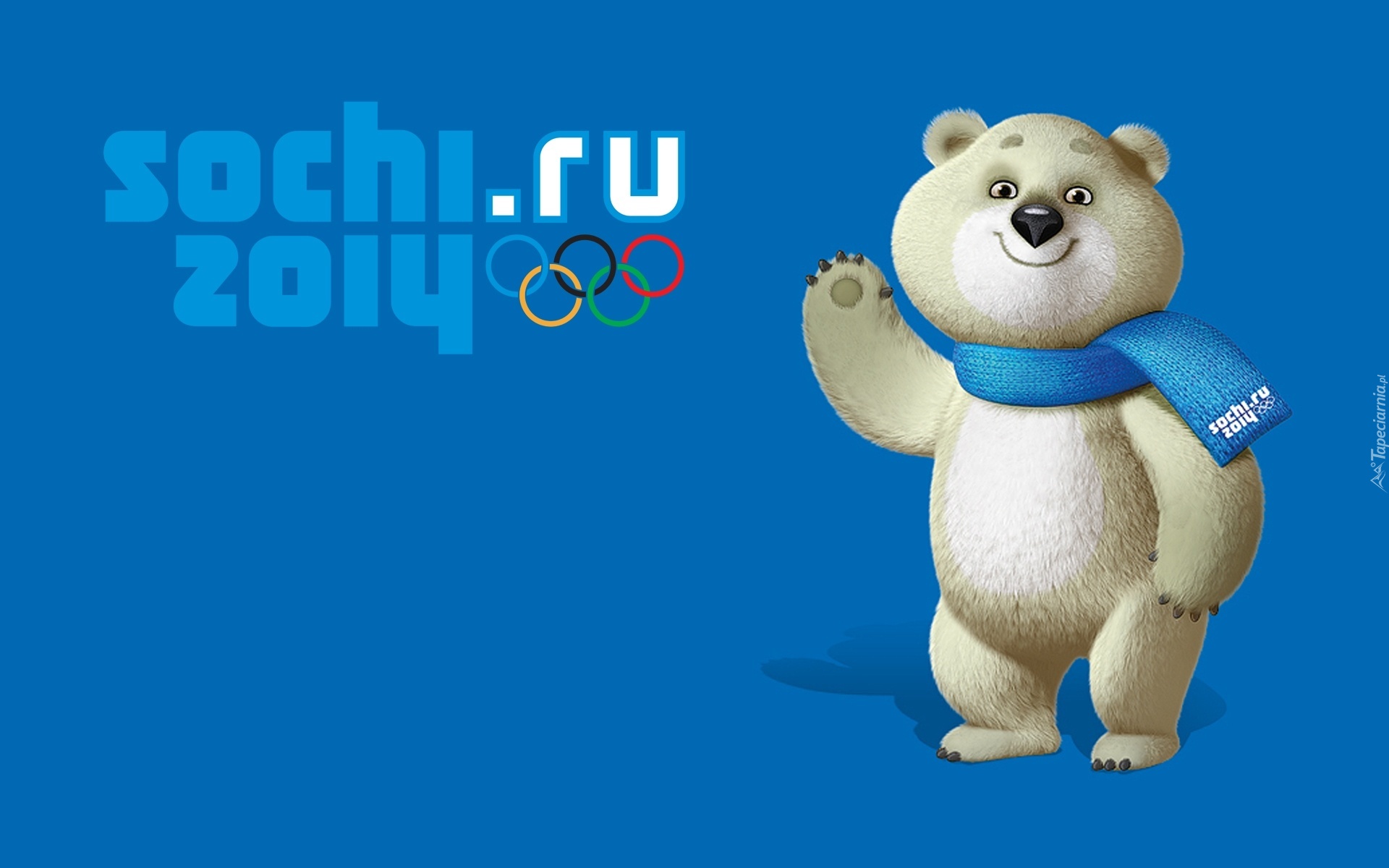 Олимпийские талисманы Сочи мишка