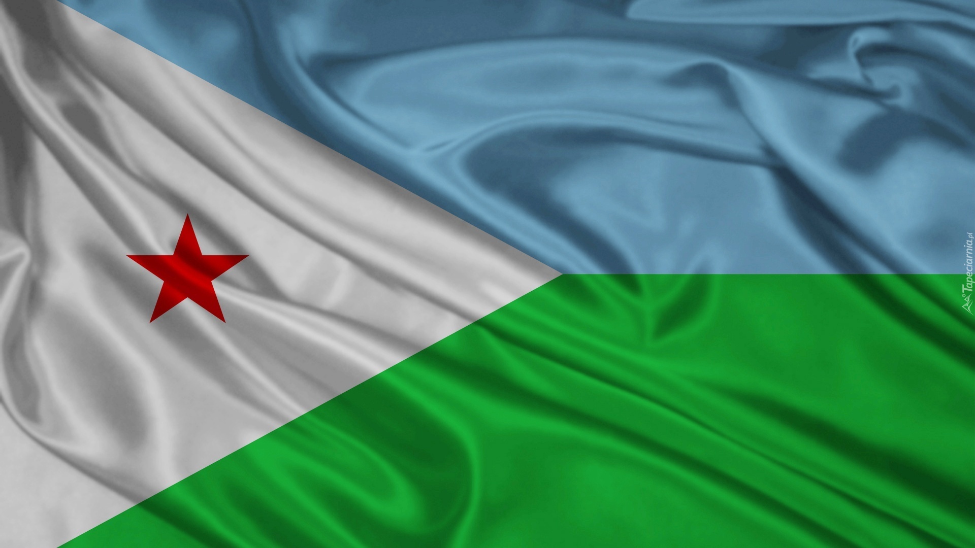 Flaga, Dżibuti