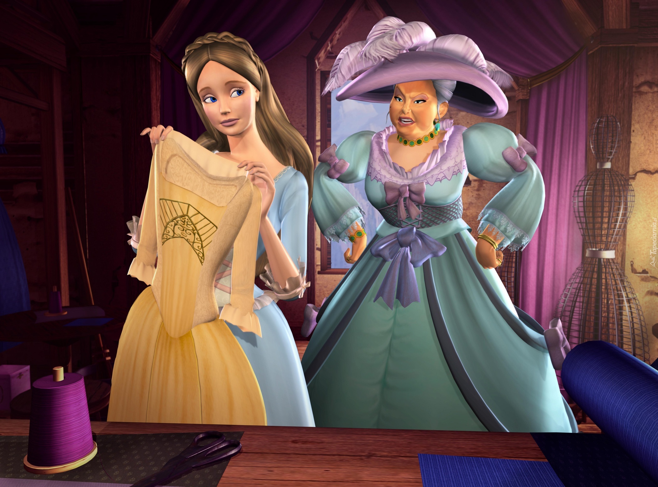 Film animowany, Barbie jako księżniczka i żebraczka, Barbie as the Princess and the Pauper