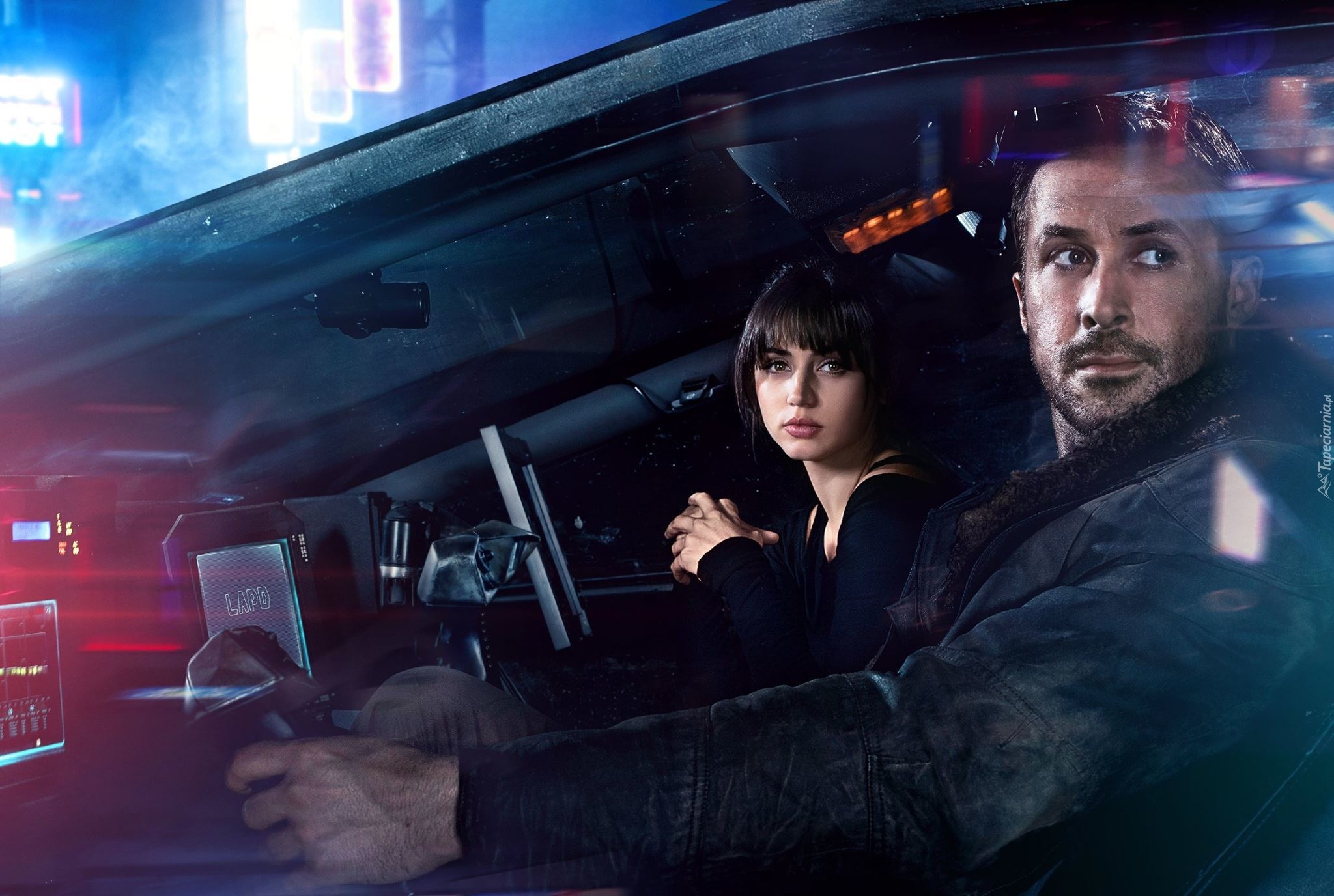 Blade Runner 2049, Łowca androidów 2049, Ana de Armas, Joi, Ryan Gosling, Officer K