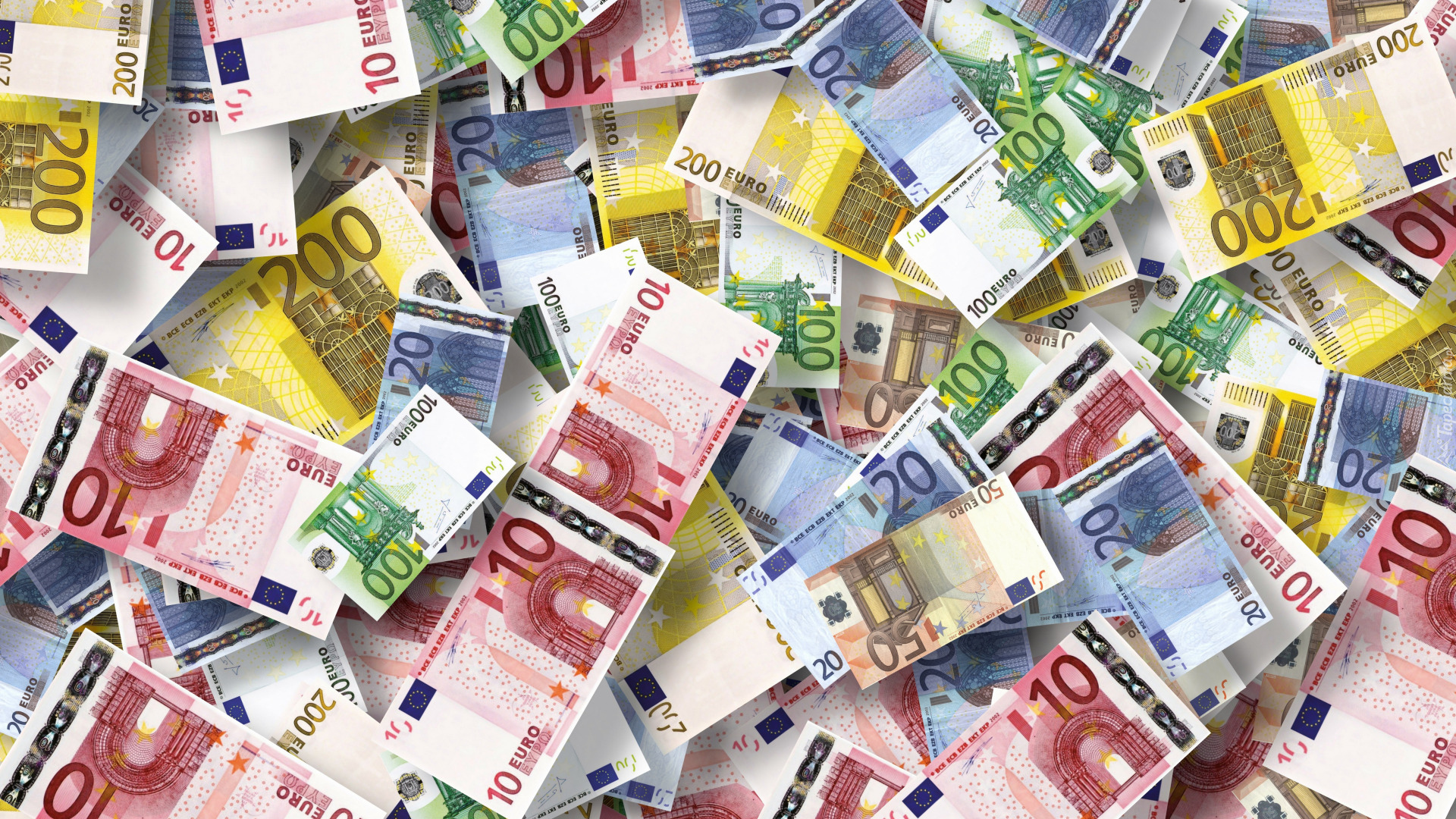Waluta, Euro, Banknoty
