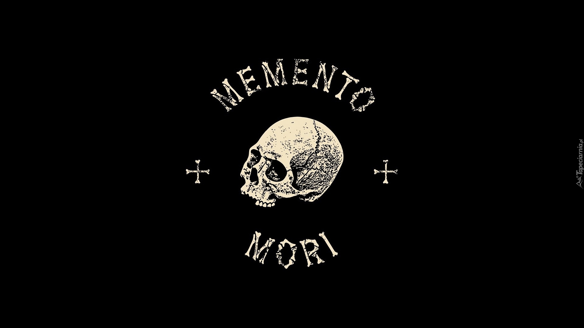 Napis, Memento mori, Czaszka