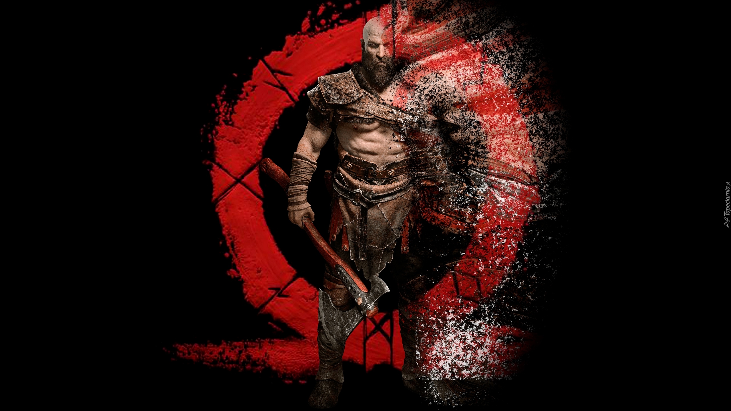 Gra, God of War, Kratos, Topór