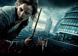 Emma Watson, Harry Potter, Londyn, Różdżka
