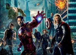 The Avengers, Bohaterowie, Zniszczone, Budynki