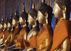 Tajlandia, Złote, Posągi