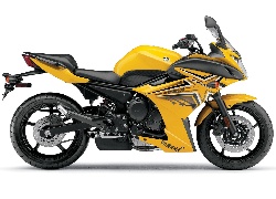 Żółta, Yamaha, FZ6R