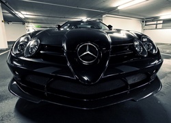 Czarny, Mercedes, CLK