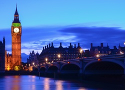 London, Westminster Palace, Westminster Bridge, Big Ben