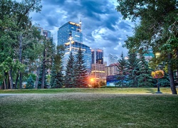 Drapacze Chmur, Park, Chmury, Calgary