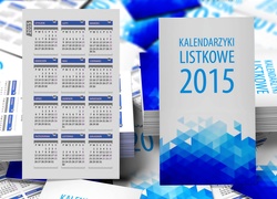 Kalendarze, 2015