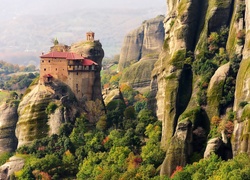 Klasztor, Skały, Grecja