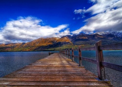 Molo, Rzeka, Góry, Nowa Zelandia
