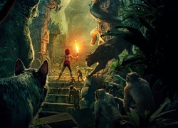Księga dżungli, The Jungle Book, Zwierzęta