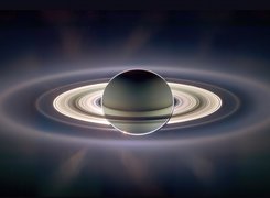 Planeta, Saturn, Pierścienie