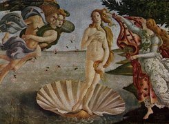Botticelli, Sandro, Narodziny, Wenus