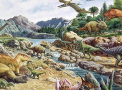 Świat, Dinozaurów