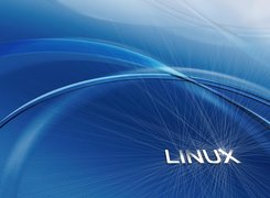 Linux, Niebieskie, Tło, Pasma