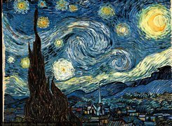 Vincent Van Gogh, The, Starry, Night