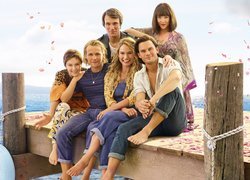 Film, Mamma Mia Here We Go Again, Aktorka, Lily James, Aktor, Jeremy Irvine