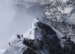 Alpinizm, Góry, Śnieg