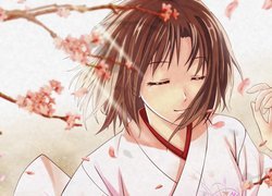 Kara no Kyoukai 2: Satsujin Kousatsu, Dziewczyna, Kimono