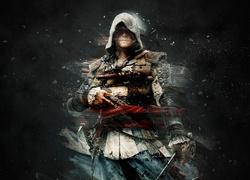 Edward Kenway - główny bohater gry Assassins Creed 4: Black Flag