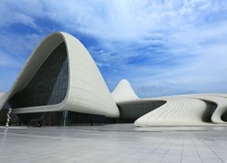 Heydar Aliyev Center, Galeria sztuki, Muzeum Hejdara Alijewa, Baku, Azerbejdżan
