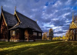Kościół Kvikkjokk Church w Szwecji