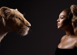 Film, Król Lew, The Lion King, Lwica, Nala, Obsada dubbingowa Beyonce Knowles, Piosenkarka