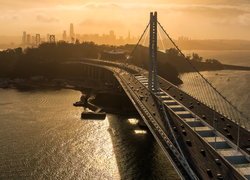 Wyspa, Yerba Buena, Zatoka San Francisco, Most, San Francisco-Oakland Bay Bridge, Most San Francisco – Oakland Bay, Kalifornia, Stany Zjednoczone