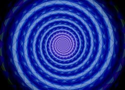 Niebieska spirala