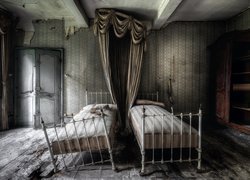 Opuszczona sypialnia