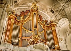 Organy w kościele św Michała w Hamburgu