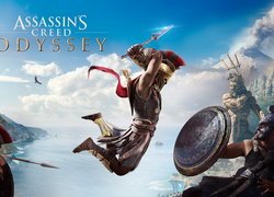 Plakat, Gra, Assassins Creed Odyssey, Alexios