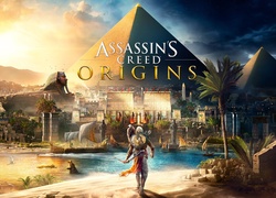 Plakat z gry wideo Assassins Creed: Origins