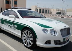 Policyjny Bentley Continental GT 2013