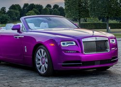 Rolls-Royce Dawn, Kabriolet, Kolor, Fuksja