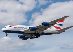 Samolot pasażerski, Airbus A380, British Airways