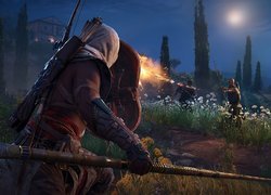Scena z przygodowej gry akcji Assassins Creed Origins