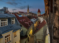 Estonia, Tallinn, Domy