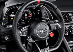 Audi R8 Sport Edition, 2017, Wnętrze, Kierownica