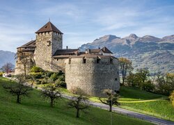 Zamek Vaduz, Twierdza, Vaduz, Liechtenstein