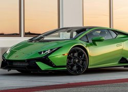 Zielone, Lamborghini Huracan Tecnica, Bok