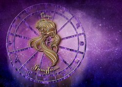 Znak zodiaku, Panna, Grafika